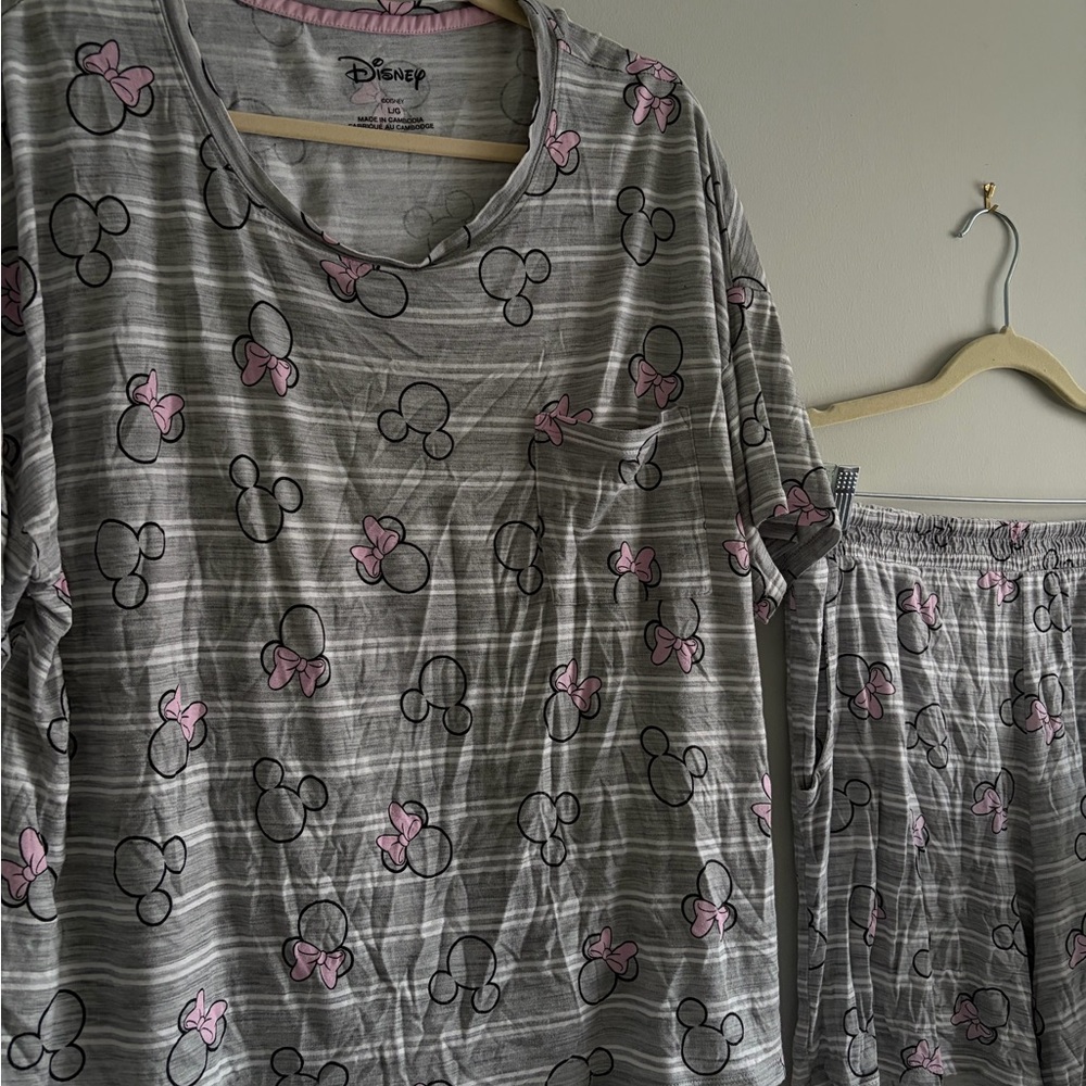 DISNEY Cotton Minnie PJ Set